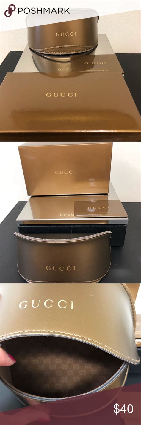 gucci sunglasses case 2020|authentic gucci sunglasses case.